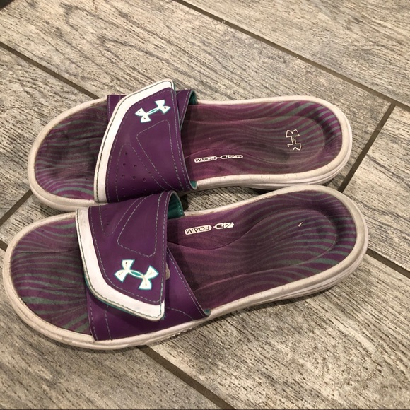 Under Armour Shoes - Under Armour slides women’s size 8
